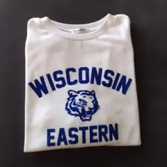 INGNI Tシャツ ホワイト カレッジロゴ