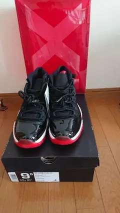 NIKE エアジョーダン11 ブレッド