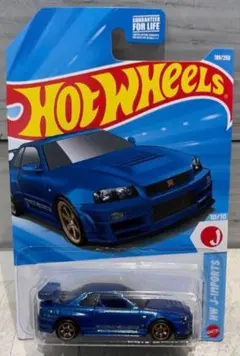ホットウィール NISSAN SKYLINE GT-R (BNR34)
