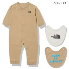 THE NORTH FACE ロングスリーブロンパース＆2Pビブ