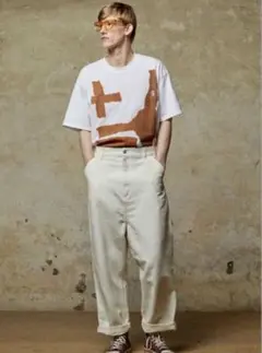 toogood Carhartt WIP ダブルニーパンツ　白　S ダブルニーパンツ