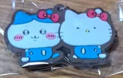 ちいかわ×サンリオキャラクターズ なかよしラバーマスコット ハチワレ × キチィ