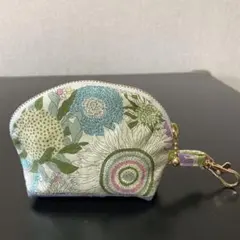 リバティ　スモールスザンナミニポーチ　ハンドメイド