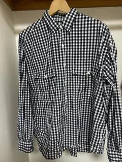 お値下げCOMME des GARÇONS チェック柄オーバーサイズ長袖シャツ