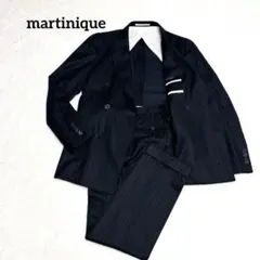 【美品】martinique スーツ セットアップ ダブルブレスト ウール100