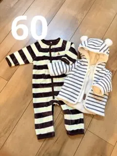 gap くま ロンパース