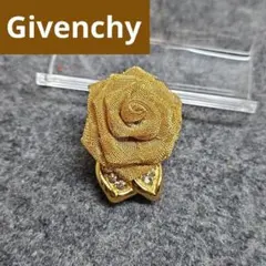 正規未 ジバンシィ クラシック ラウンドスラッシュクリップカフス 金