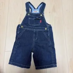 ミキハウス デニムオーバーオール 70-80cm