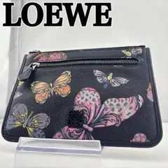 新品 未使用 タグ付き LOEWE ロエベ タオル ハンカチ ターコイズ