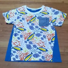 RAG MART 魚模様 Tシャツ 130サイズ