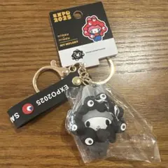 黒ミャクミャクなりきりキーホルダー マイメロ