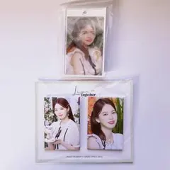 NiziU アヤカ 缶バッジ フォトカキーリング セット