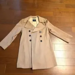 値下げ定価5万円CARRARO SHIPS ウールコート 38 ベージュ