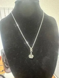 シルバー925 クラウン型ネックレスRoyal Oder