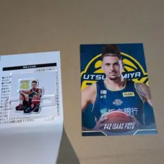 宇都宮ブレックス　おすわりminiアクスタ＆トレカ　フォトウ選手