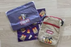 マクドナルド 福袋 CHUMS３点セット