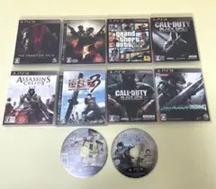 PS3 ゲームソフトセット 10本