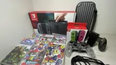 Nintendo Switch （ジャンク品）+ ソフト6本+周辺機器