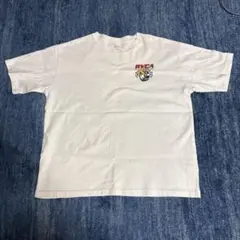 RVCA タイガー バックプリント Tシャツ ホワイト