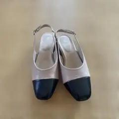 ROPE PICNIC PASSAGE バイカラーパンプス 24.5cmのサムネイル