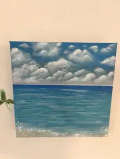 アクリル画✴︎心落ち着く風景✴︎海