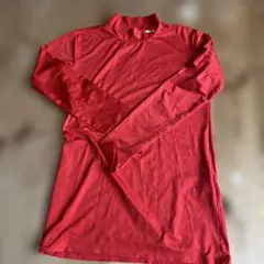 PUMA 赤 ハイネック長袖シャツ M