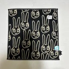マタノアツコ　ガーゼハンカチ　ゆるうさ