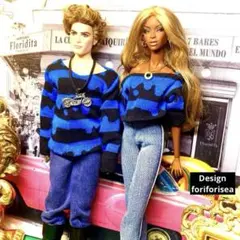 バービーケンのペアペンキトレーナー＆アクセサリー★★★