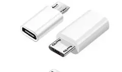 USB Type-C 変換アダプタ ホワイト　1個