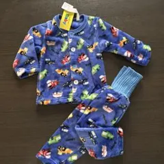 【新品タグ付】ベビーキッズ 腹巻付き フリースパジャマ　80cm
