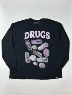 Milk Boy DRUGS 長袖Tシャツ　ロンT ブラック　XXLサイズ