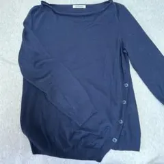 NEWYORKER ネイビー 長袖ニット