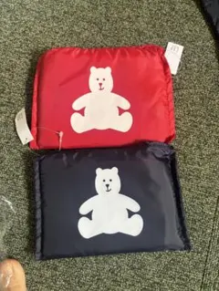 GAP エコバッグ 2点セット ベアデザインのサムネイル