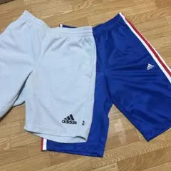 adidas ハーフパンツ 2点セット スポーツ M S メンズ レディース