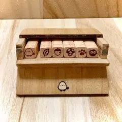 シマエナガと森の仲間たちスタンプセット（小サイズ6本入）（No.1056）