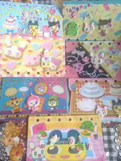 平成レトロ たまごっち シール帳 リフィル 7枚セット 6穴