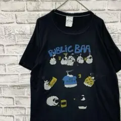 USA製90sヴィンテージTシャツ！シングルステッチブラック古着XL0624のサムネイル