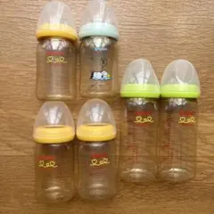 Pigeon 哺乳瓶 プラスチッ150ml ✖️4 240ml✖️2 6本セット