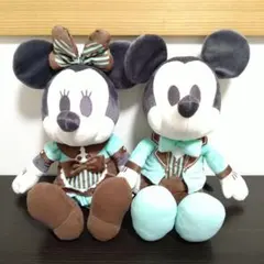 ミッキー＆ミニー デココレ チョコミントBIGぬいぐるみ