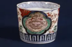 861 古伊万里大振窓絵松竹梅竹唐草図蕎麦猪口 幕末 - メルカリ