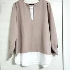 ♥美品♥ピンク 長袖カットソー LLサイズ♥