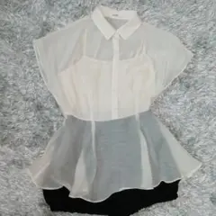 snidelシフォンロンパース