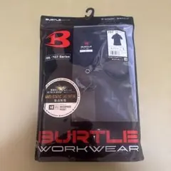 BURTLE 半袖ポロシャツ ブラック L 作業服のサムネイル