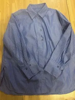 ROPÉ PICNIC 青白ストライプ長袖シャツ 38