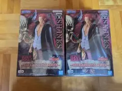ONE PIECE FILM RED DXF シャンクス フィギュア2点