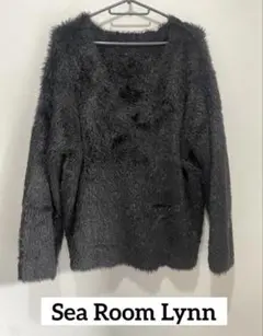 美品　searoomlynn シールームリン　シャギー　ラメ　ニット　トゥザシー
