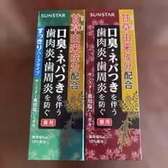 サンスター甘草由来成分配合　薬用塩歯磨きのサムネイル