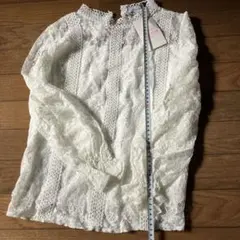 ブラウス 長袖 白