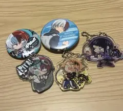 年末まで。僕のヒーローアカデミア 缶バッジ・キーホルダーセット