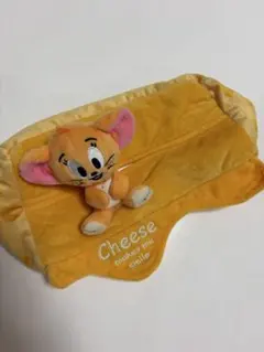 トムとジェリー　ティッシュケース　ティッシュカバー　ジェリー